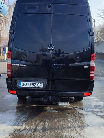 Черный Мерседес Sprinter, объемом двигателя 2.2 л и пробегом 430 тыс. км за 24500 $, фото 6 на Automoto.ua