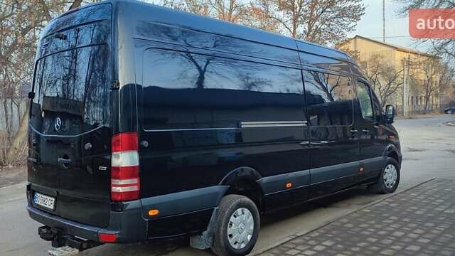Черный Мерседес Sprinter, объемом двигателя 2.2 л и пробегом 430 тыс. км за 24500 $, фото 21 на Automoto.ua