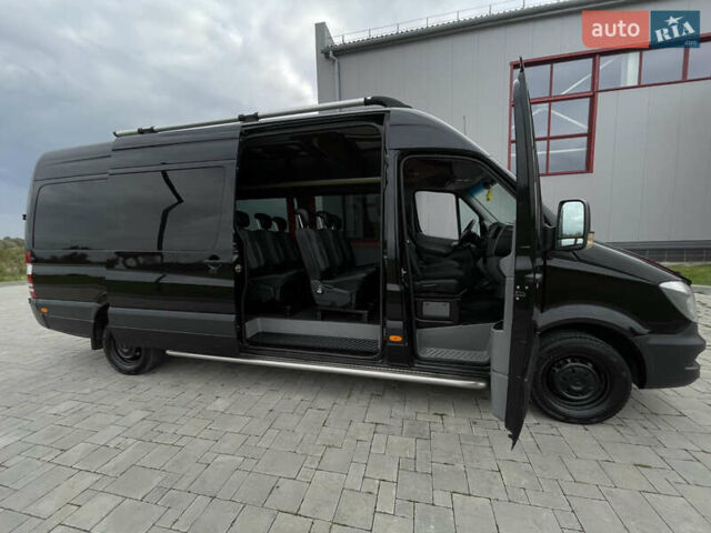 Черный Мерседес Sprinter, объемом двигателя 2.2 л и пробегом 421 тыс. км за 19999 $, фото 70 на Automoto.ua