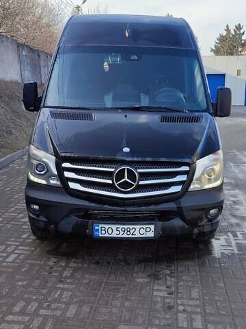Черный Мерседес Sprinter, объемом двигателя 2.2 л и пробегом 430 тыс. км за 24500 $, фото 10 на Automoto.ua