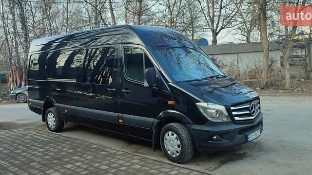 Черный Мерседес Sprinter, объемом двигателя 2.2 л и пробегом 430 тыс. км за 24500 $, фото 23 на Automoto.ua