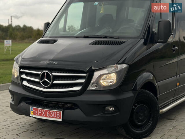 Черный Мерседес Sprinter, объемом двигателя 2.2 л и пробегом 421 тыс. км за 19999 $, фото 1 на Automoto.ua