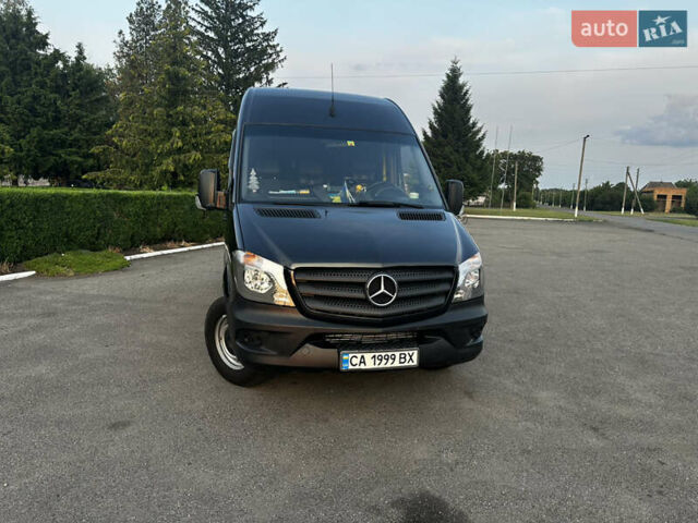 Черный Мерседес Sprinter, объемом двигателя 2.9 л и пробегом 280 тыс. км за 26700 $, фото 7 на Automoto.ua