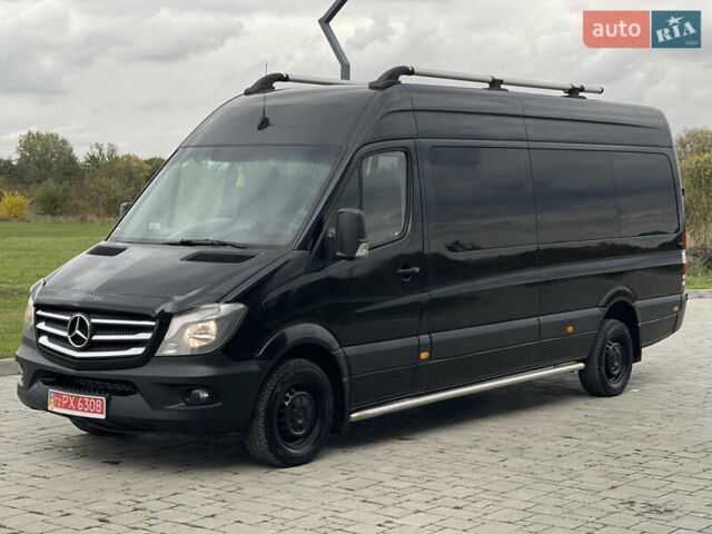 Черный Мерседес Sprinter, объемом двигателя 2.2 л и пробегом 421 тыс. км за 19999 $, фото 3 на Automoto.ua