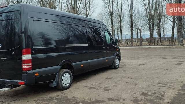 Черный Мерседес Sprinter, объемом двигателя 2.2 л и пробегом 430 тыс. км за 24500 $, фото 30 на Automoto.ua