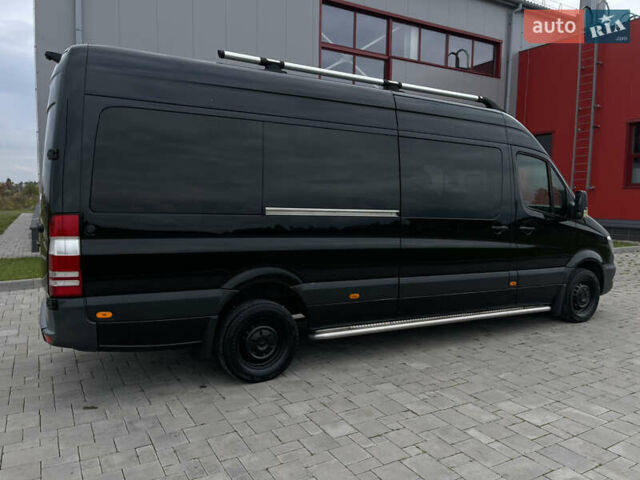 Черный Мерседес Sprinter, объемом двигателя 2.2 л и пробегом 421 тыс. км за 19999 $, фото 48 на Automoto.ua