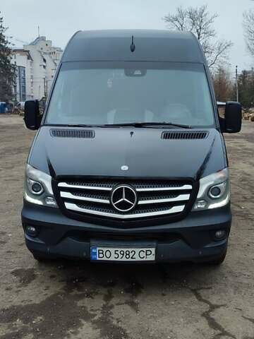 Черный Мерседес Sprinter, объемом двигателя 2.2 л и пробегом 430 тыс. км за 24500 $, фото 25 на Automoto.ua