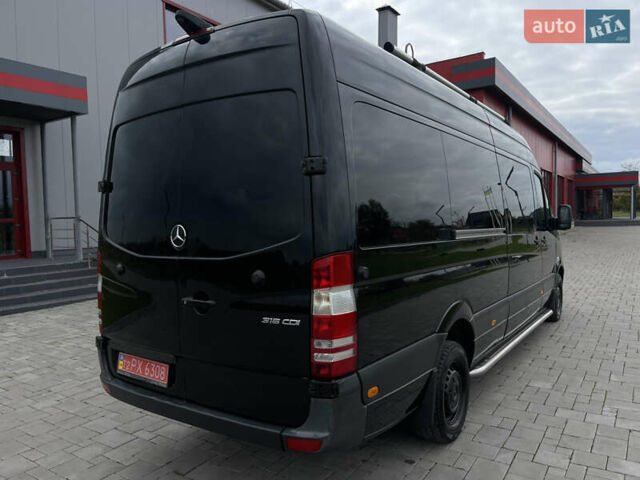 Черный Мерседес Sprinter, объемом двигателя 2.2 л и пробегом 421 тыс. км за 19999 $, фото 50 на Automoto.ua