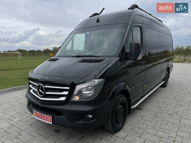 Черный Мерседес Sprinter, объемом двигателя 2.2 л и пробегом 421 тыс. км за 19999 $, фото 31 на Automoto.ua