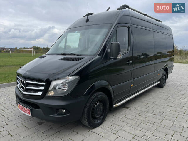 Черный Мерседес Sprinter, объемом двигателя 2.2 л и пробегом 421 тыс. км за 19999 $, фото 32 на Automoto.ua