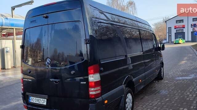 Черный Мерседес Sprinter, объемом двигателя 2.2 л и пробегом 430 тыс. км за 24500 $, фото 15 на Automoto.ua