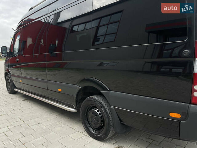 Черный Мерседес Sprinter, объемом двигателя 2.2 л и пробегом 421 тыс. км за 19999 $, фото 16 на Automoto.ua