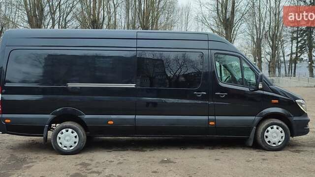 Черный Мерседес Sprinter, объемом двигателя 2.2 л и пробегом 430 тыс. км за 24500 $, фото 27 на Automoto.ua
