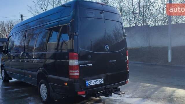 Черный Мерседес Sprinter, объемом двигателя 2.2 л и пробегом 430 тыс. км за 24500 $, фото 7 на Automoto.ua