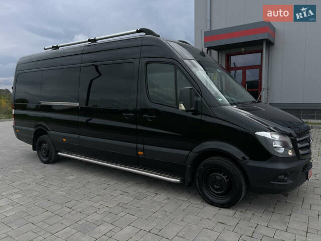Черный Мерседес Sprinter, объемом двигателя 2.2 л и пробегом 421 тыс. км за 19999 $, фото 44 на Automoto.ua