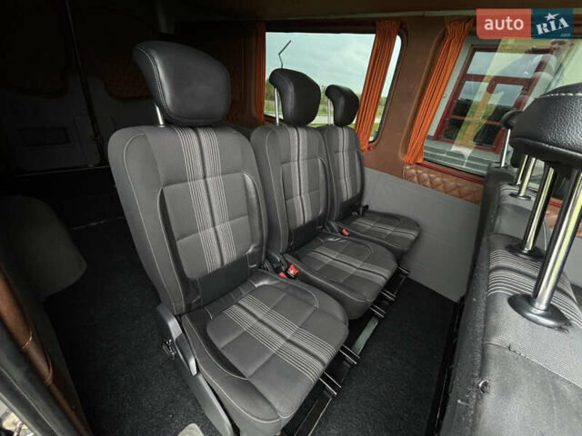 Черный Мерседес Sprinter, объемом двигателя 2.2 л и пробегом 421 тыс. км за 19999 $, фото 68 на Automoto.ua