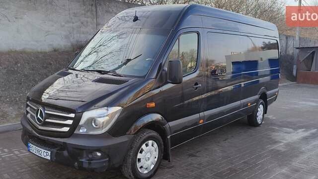 Черный Мерседес Sprinter, объемом двигателя 2.2 л и пробегом 430 тыс. км за 24500 $, фото 8 на Automoto.ua