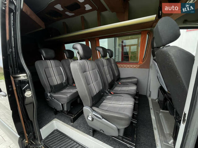 Черный Мерседес Sprinter, объемом двигателя 2.2 л и пробегом 421 тыс. км за 19999 $, фото 65 на Automoto.ua