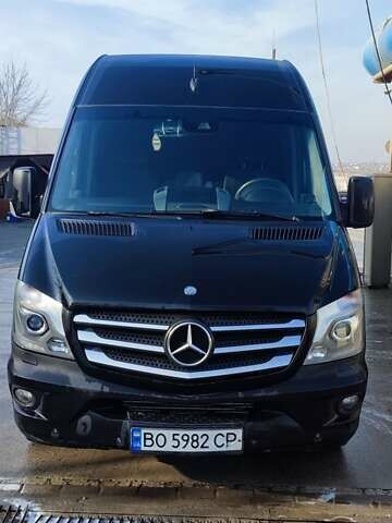 Черный Мерседес Sprinter, объемом двигателя 2.2 л и пробегом 430 тыс. км за 24500 $, фото 2 на Automoto.ua