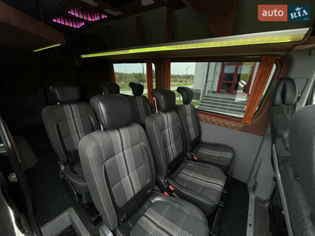 Черный Мерседес Sprinter, объемом двигателя 2.2 л и пробегом 421 тыс. км за 19999 $, фото 100 на Automoto.ua