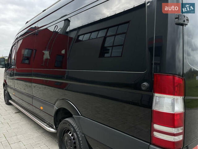 Черный Мерседес Sprinter, объемом двигателя 2.2 л и пробегом 421 тыс. км за 19999 $, фото 15 на Automoto.ua