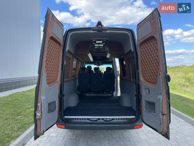 Чорний Мерседес Sprinter, об'ємом двигуна 2.2 л та пробігом 421 тис. км за 19550 $, фото 93 на Automoto.ua