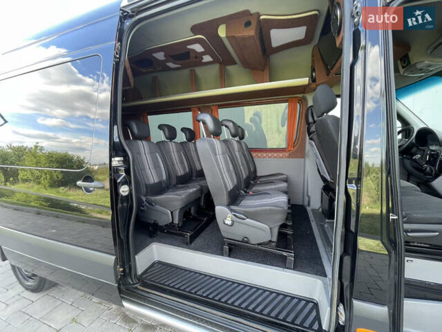 Чорний Мерседес Sprinter, об'ємом двигуна 2.2 л та пробігом 421 тис. км за 19550 $, фото 61 на Automoto.ua