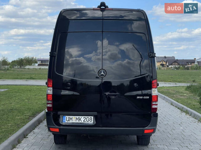 Чорний Мерседес Sprinter, об'ємом двигуна 2.2 л та пробігом 421 тис. км за 19550 $, фото 8 на Automoto.ua