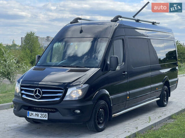 Чорний Мерседес Sprinter, об'ємом двигуна 2.2 л та пробігом 421 тис. км за 19550 $, фото 4 на Automoto.ua
