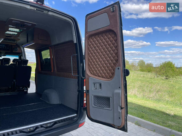 Чорний Мерседес Sprinter, об'ємом двигуна 2.2 л та пробігом 421 тис. км за 19550 $, фото 94 на Automoto.ua