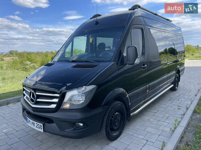 Чорний Мерседес Sprinter, об'ємом двигуна 2.2 л та пробігом 421 тис. км за 19550 $, фото 25 на Automoto.ua