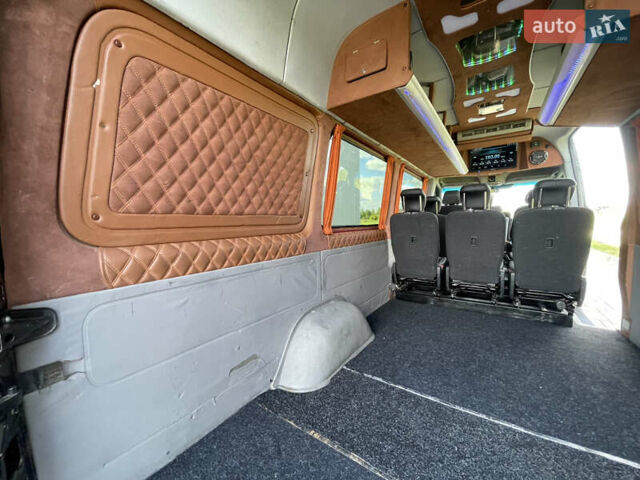 Чорний Мерседес Sprinter, об'ємом двигуна 2.2 л та пробігом 421 тис. км за 19550 $, фото 98 на Automoto.ua