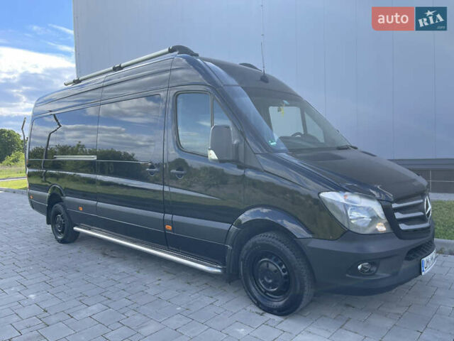 Чорний Мерседес Sprinter, об'ємом двигуна 2.2 л та пробігом 421 тис. км за 19550 $, фото 37 на Automoto.ua