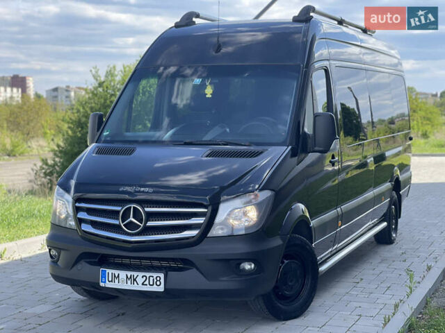 Чорний Мерседес Sprinter, об'ємом двигуна 2.2 л та пробігом 421 тис. км за 19550 $, фото 1 на Automoto.ua