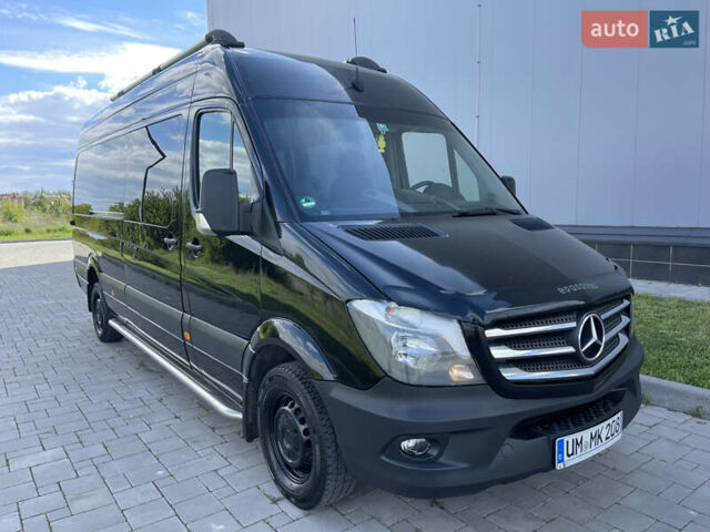 Чорний Мерседес Sprinter, об'ємом двигуна 2.2 л та пробігом 421 тис. км за 19550 $, фото 35 на Automoto.ua