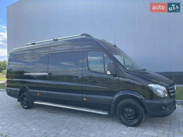 Чорний Мерседес Sprinter, об'ємом двигуна 2.2 л та пробігом 421 тис. км за 19550 $, фото 39 на Automoto.ua
