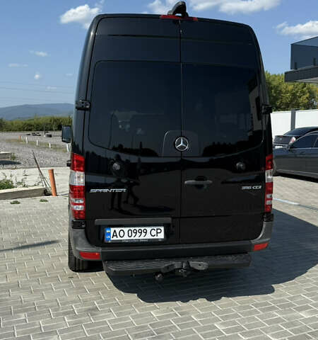 Черный Мерседес Sprinter, объемом двигателя 2.2 л и пробегом 260 тыс. км за 24000 $, фото 1 на Automoto.ua