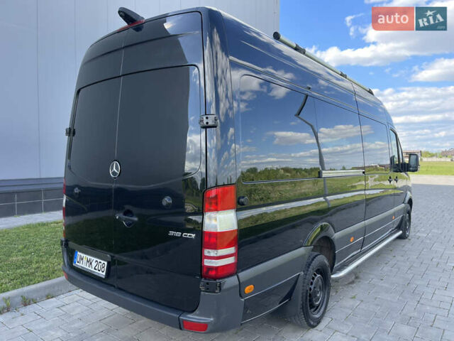 Чорний Мерседес Sprinter, об'ємом двигуна 2.2 л та пробігом 421 тис. км за 19550 $, фото 43 на Automoto.ua