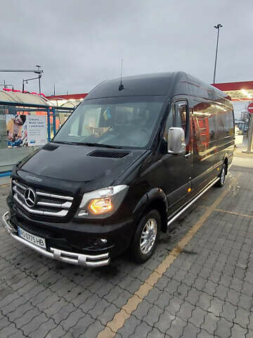 Черный Мерседес Sprinter, объемом двигателя 2.99 л и пробегом 455 тыс. км за 31700 $, фото 6 на Automoto.ua