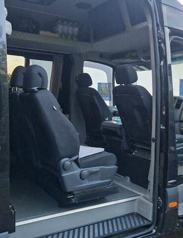 Черный Мерседес Sprinter, объемом двигателя 2.2 л и пробегом 334 тыс. км за 32199 $, фото 14 на Automoto.ua