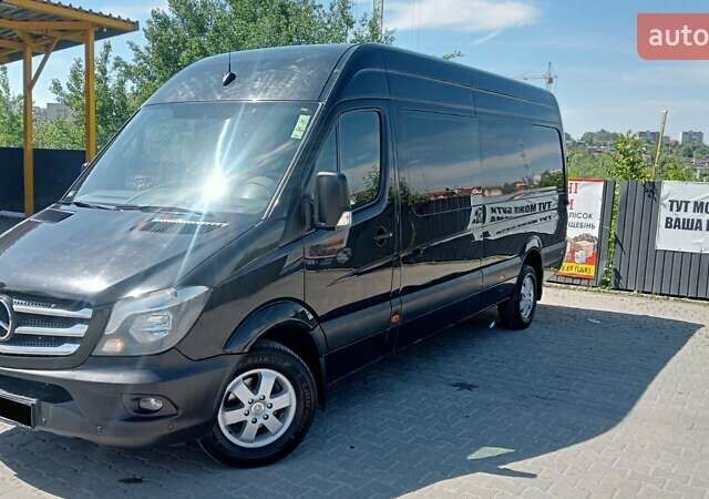 Черный Мерседес Sprinter, объемом двигателя 3 л и пробегом 492 тыс. км за 34000 $, фото 3 на Automoto.ua