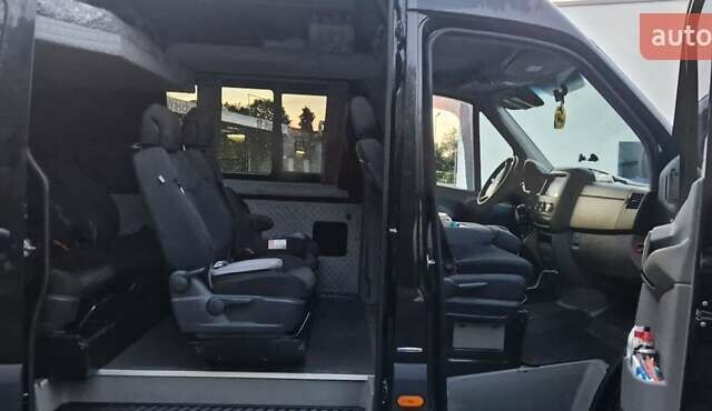 Черный Мерседес Sprinter, объемом двигателя 2.2 л и пробегом 334 тыс. км за 32199 $, фото 13 на Automoto.ua