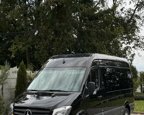 Черный Мерседес Sprinter, объемом двигателя 2.14 л и пробегом 360 тыс. км за 20450 $, фото 1 на Automoto.ua