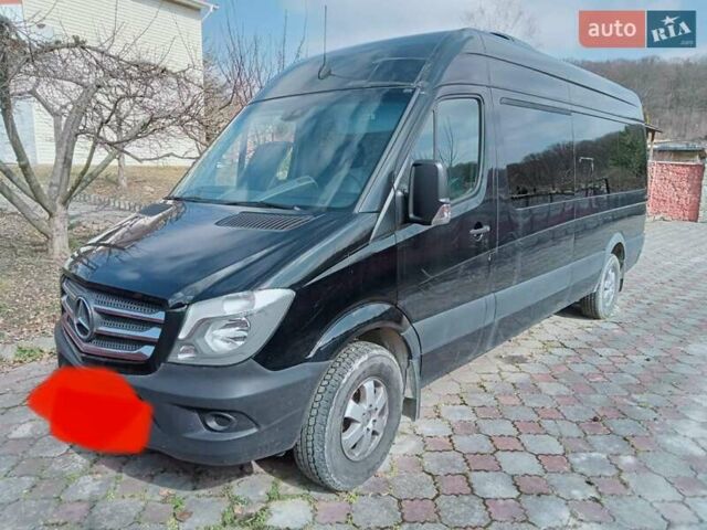 Черный Мерседес Sprinter, объемом двигателя 2.9 л и пробегом 30 тыс. км за 45000 $, фото 2 на Automoto.ua