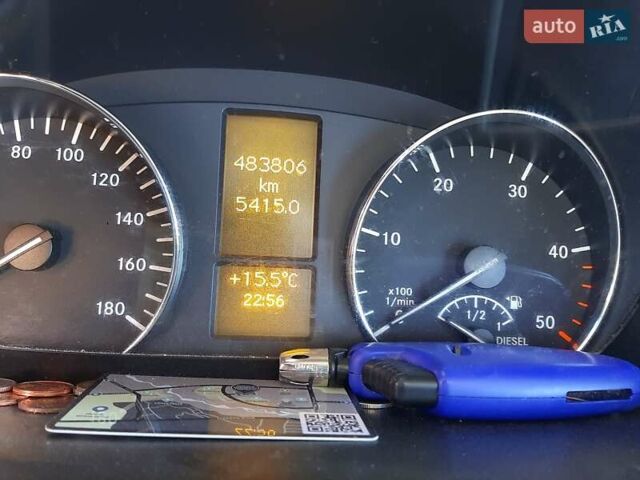 Черный Мерседес Sprinter, объемом двигателя 2.1 л и пробегом 483 тыс. км за 23000 $, фото 14 на Automoto.ua