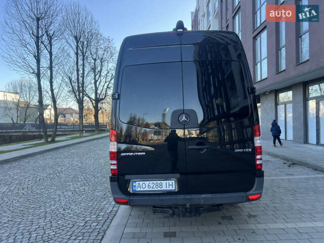 Чорний Мерседес Sprinter, об'ємом двигуна 3 л та пробігом 420 тис. км за 39500 $, фото 19 на Automoto.ua