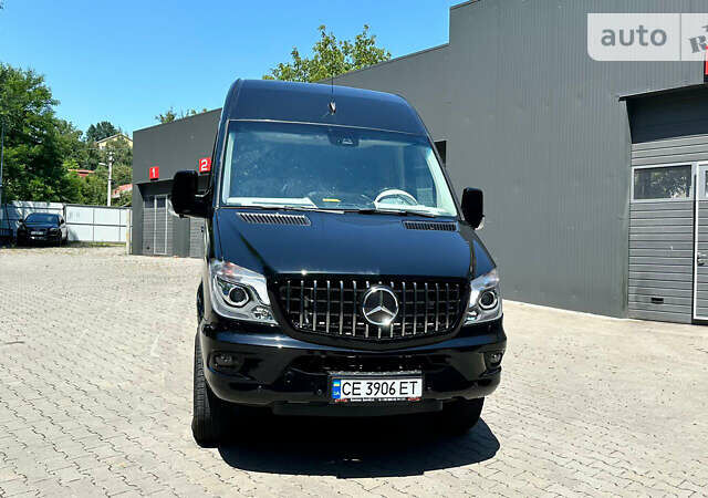 Черный Мерседес Sprinter, объемом двигателя 3 л и пробегом 120 тыс. км за 83000 $, фото 2 на Automoto.ua
