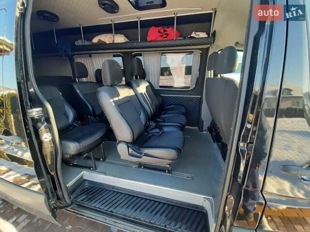 Черный Мерседес Sprinter, объемом двигателя 2.1 л и пробегом 483 тыс. км за 23000 $, фото 15 на Automoto.ua