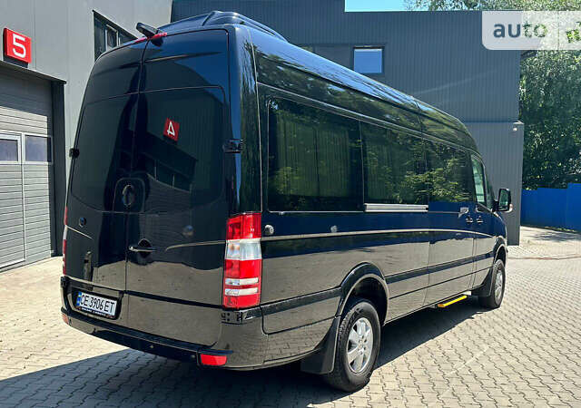 Черный Мерседес Sprinter, объемом двигателя 3 л и пробегом 120 тыс. км за 83000 $, фото 3 на Automoto.ua