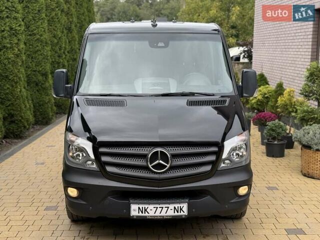 Черный Мерседес Sprinter, объемом двигателя 2.2 л и пробегом 181 тыс. км за 26900 $, фото 7 на Automoto.ua